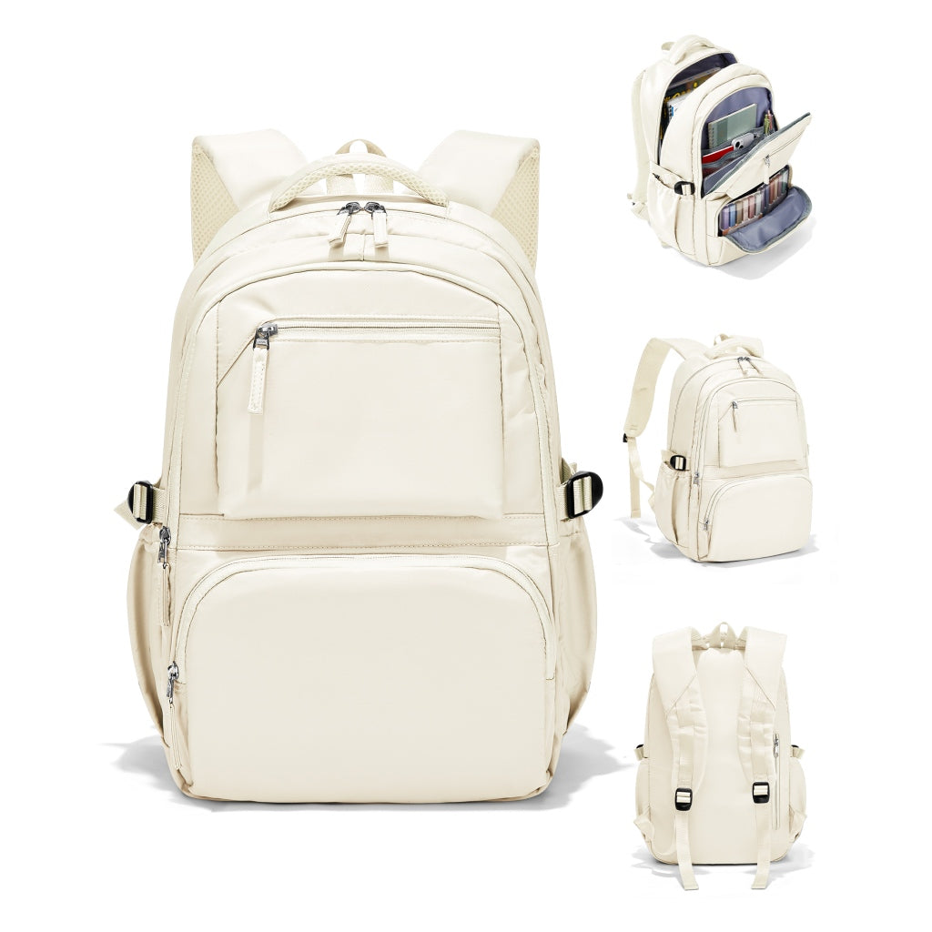 15.6-Inch Laptop Backpack with Hidden Zippers