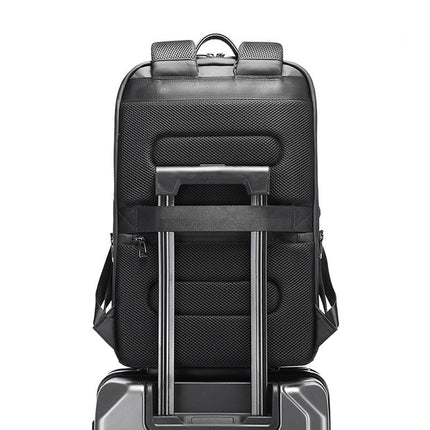 Mochila de negocios multifunción impermeable para hombre