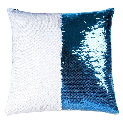Sequins Throw Pillowcase with Custom Photo - Wnkrs