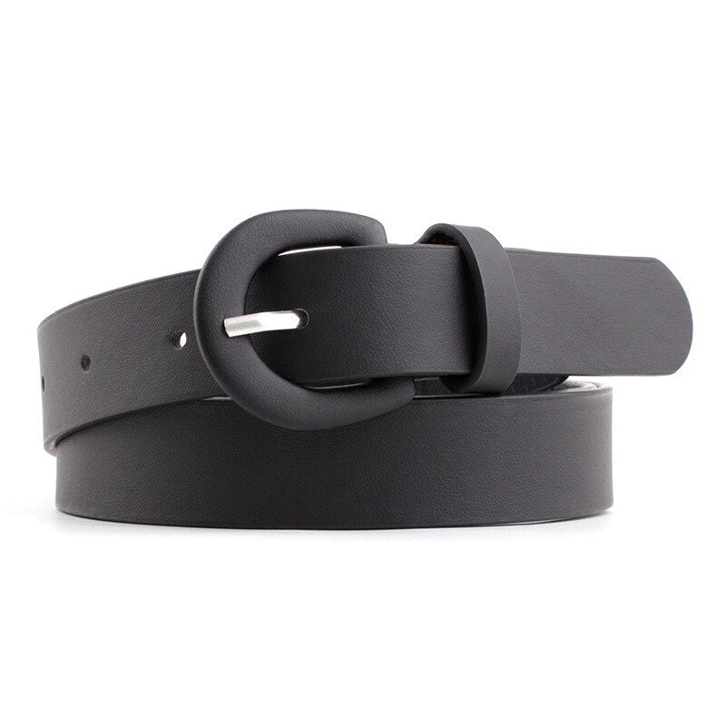 Women's Casual PU Leather Belt