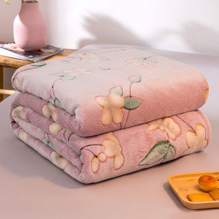 Office Air Conditioning Blanket Flannel Four Seasons Sheet - Wnkrs