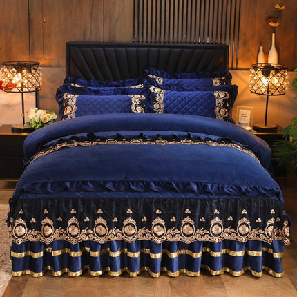Lace Bedskirt Bedclothes Mattress Cover Bedspread Pillowcases Home Textiles - Wnkrs