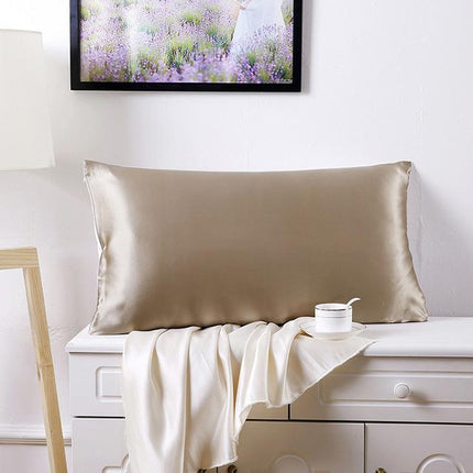 Silk Pillowcase 100  Silk Pillowcase 19mommes Double-Sided - Wnkrs
