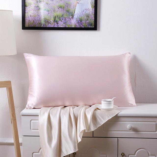 Silk Pillowcase 100 Silk Pillowcase 19mommes Double-Sided