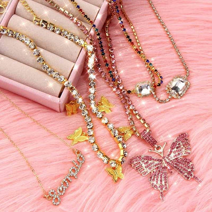 Vintage Butterfly Necklace - Wnkrs