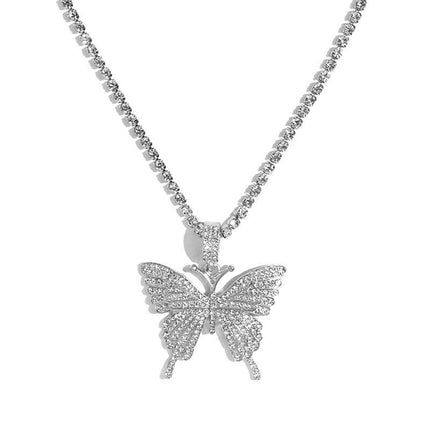 Vintage Butterfly Necklace - Wnkrs