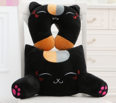 Cat pillow cushion bed back cushion cute waist cushion office sofa pillow lumbar cushion car pillow - Wnkrs