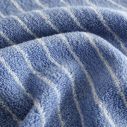 Parent-child Large Rhombus Striped Long-staple Cotton Yarn-dyed Household Towels Bath - Wnkrs