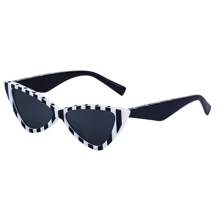 Lunettes de soleil œil de chat à rivets