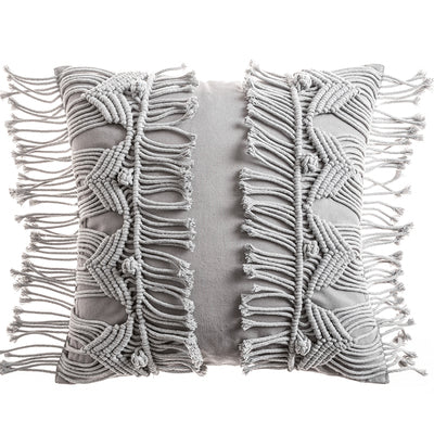 Hand-woven Cotton Thread Cushion Cover - Wnkrs