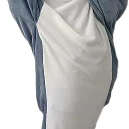 Home Soft Flannel Shark Blanket Hoodie - Wnkrs