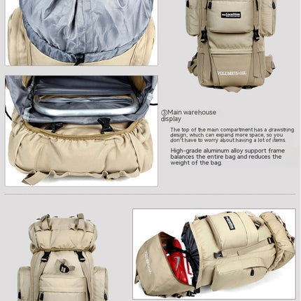 Mochila deportiva de gran capacidad para montañismo al aire libre