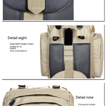 Mochila deportiva de gran capacidad para montañismo al aire libre