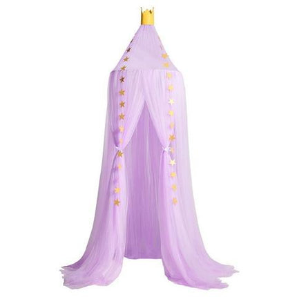 Children's Mosquito Net Baby Crown Army Mesh Bed Tent Tent   Star Ornaments - Wnkrs