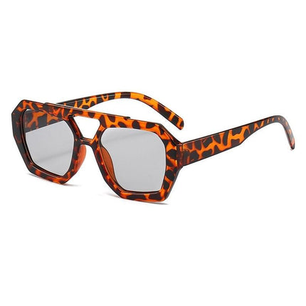Lunettes de soleil aviateur vintage à verres jaunes pour femmes | Lunettes de style années 70 à la mode