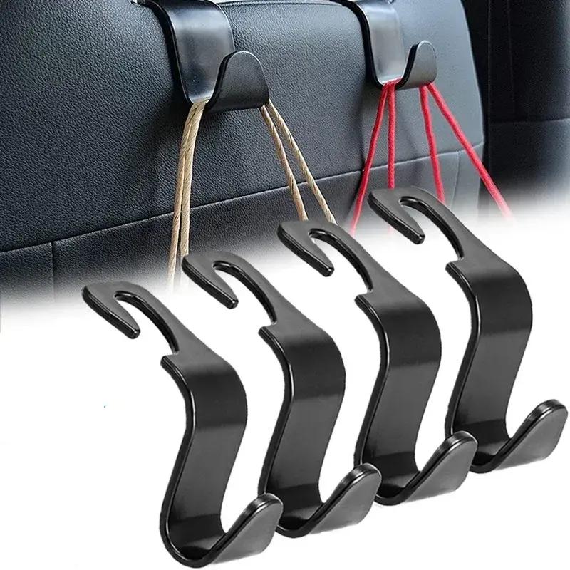 Car Headrest Bag Hooks, Selectable Pack Size