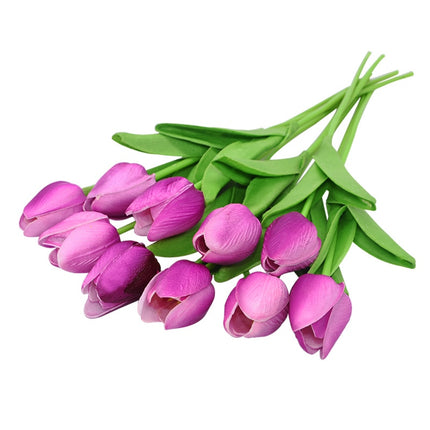 Artificial Tulip Flower Set 10 Pcs - Wnkrs