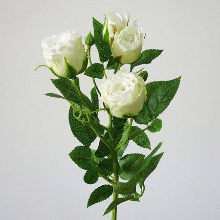 Artificial French Silk Roses Flowers - Wnkrs