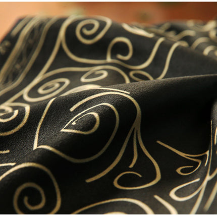 Rainforest Geometric Print Velvet Cushion Cover - Wnkrs