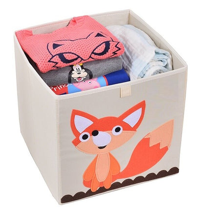 Animal Printed Cloth Storage Box - Wnkrs