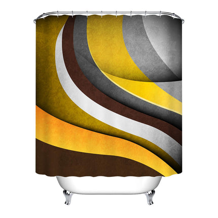 Colorful Geometric Retro Shower Curtain - Wnkrs