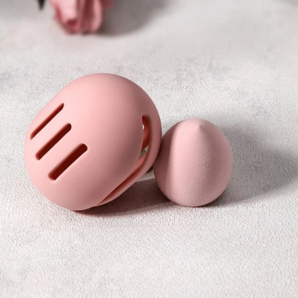 Silicone Beauty Sponge Holder: Clean, Portable, Eco-Friendly