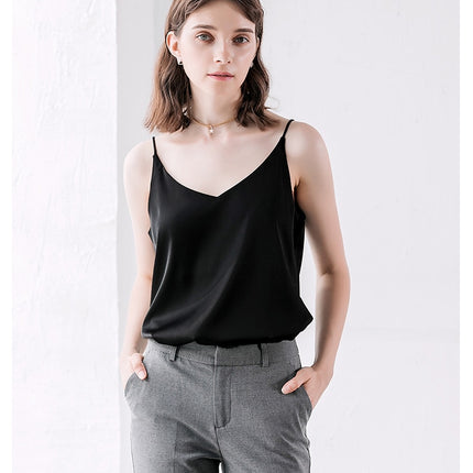 Women's Sexy V-Neck Sleeveless Tops - Wnkrs