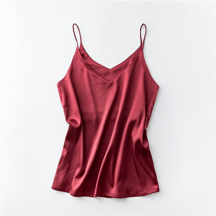 Women's Sexy V-Neck Sleeveless Tops - Wnkrs