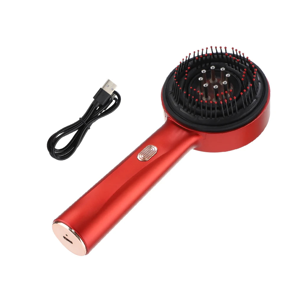 Cordless Scalp Massage Comb with Liquid Tank