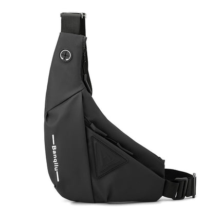 Bolso de pecho antirrobo de estilo informal y moderno para hombre