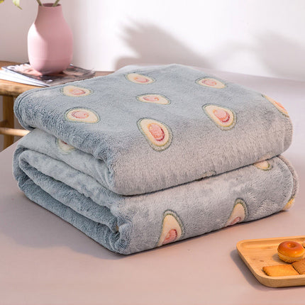 Office Air Conditioning Blanket Flannel Four Seasons Sheet - Wnkrs