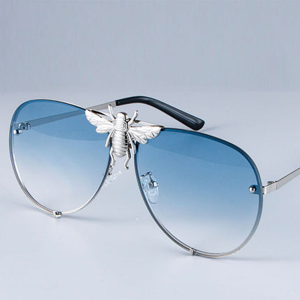 Bee Decor Unisex Aviator Sunglasses - Wnkrs