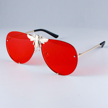 Bee Decor Unisex Aviator Sunglasses - Wnkrs