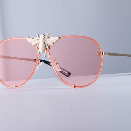 Bee Decor Unisex Aviator Sunglasses - Wnkrs