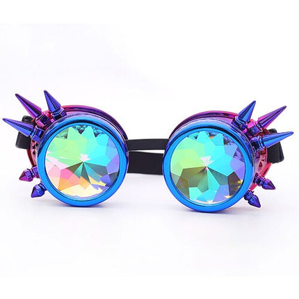 Kaleidoscope Design Rainbow Party Sunglasses - Wnkrs