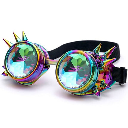 Kaleidoscope Design Rainbow Party Sunglasses - Wnkrs
