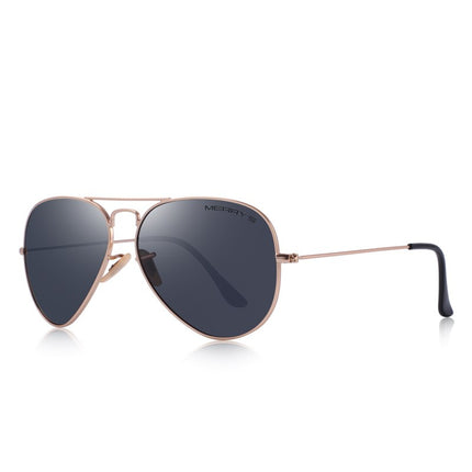 Unisex Aviator Polarized Sunglasses - Wnkrs