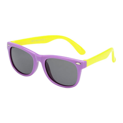 Girl`s Colorful Flexible Soft Sunglasses - Wnkrs