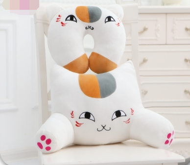 Cat pillow cushion bed back cushion cute waist cushion office sofa pillow lumbar cushion car pillow - Wnkrs