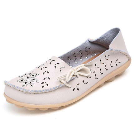 Women’s Casual Summer Breathable Leather Loafers - Wnkrs