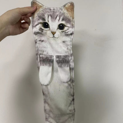 Cartoon Printing Hanging Face Cloth - Wnkrs