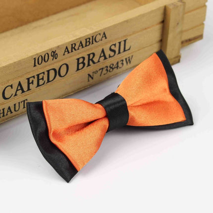 Classic Solid Color Bow Ties for Men - Wnkrs