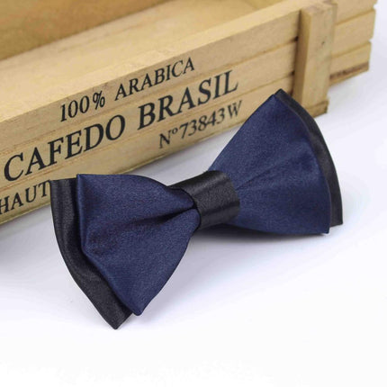 Classic Solid Color Bow Ties for Men - Wnkrs