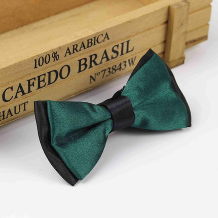 Classic Solid Color Bow Ties for Men - Wnkrs