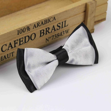 Classic Solid Color Bow Ties for Men - Wnkrs