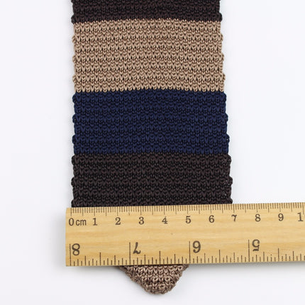 Knitted Striped Classic Men's Ties - Wnkrs