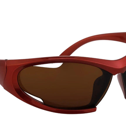 Lunettes de soleil punk dynamiques Y2K