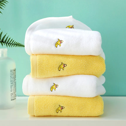 Full Embroidery Avocado Cotton Towel - Wnkrs