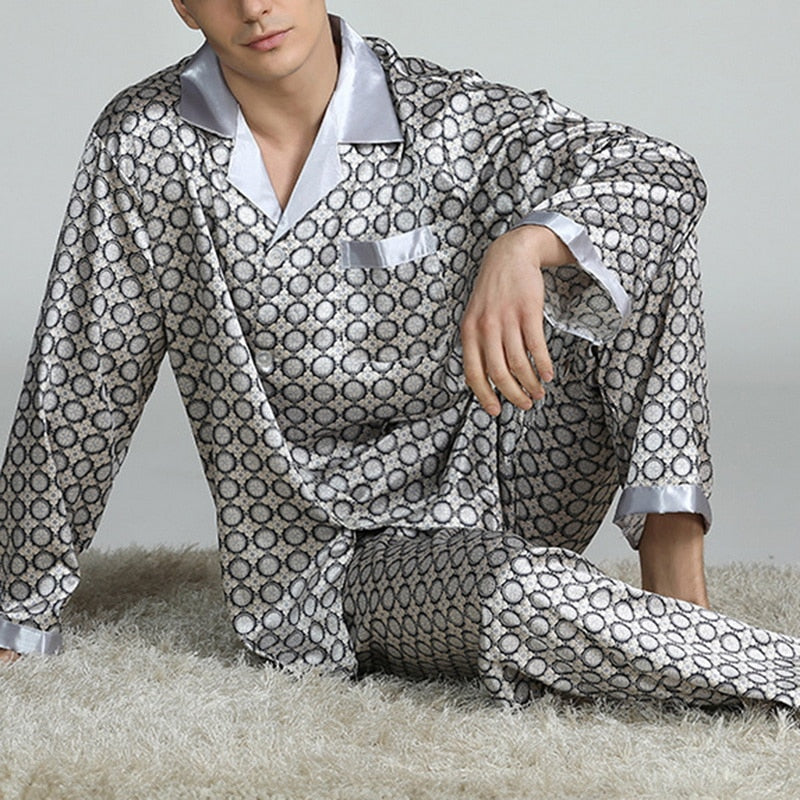 Men's Patterned Pajama Sets