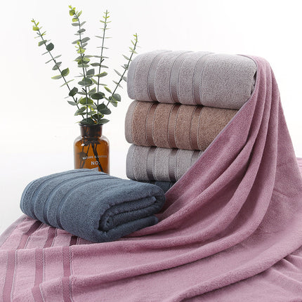Fiber And Ink Bamboo Bath Towel For Adult Household Water Absorption - Wnkrs